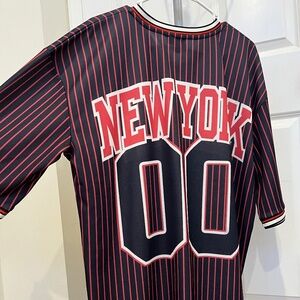 NY Oversized Jersey Shirt